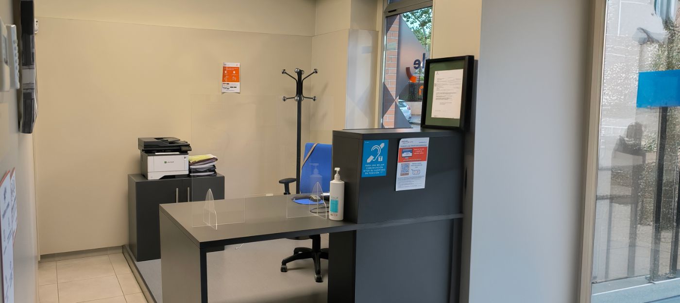Recepción clínica Ciudad Real