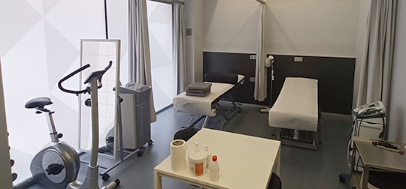 Sala de rehabilitación Umivale Activa Montblanc