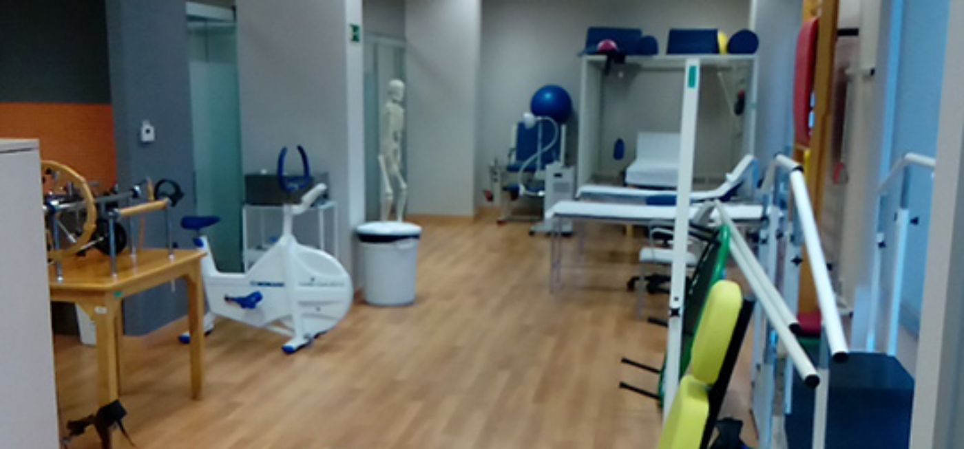 Sala de rehabilitación de Umivale Activa Donostia