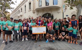 Hem estat presents un any més a la cursa Run Càncer València