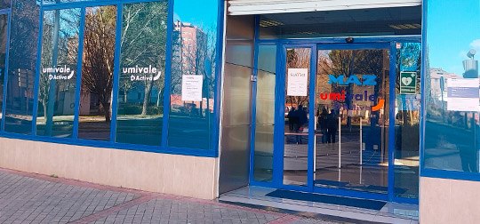 Fachada de la clínica de Umivale Activa en Valladolid