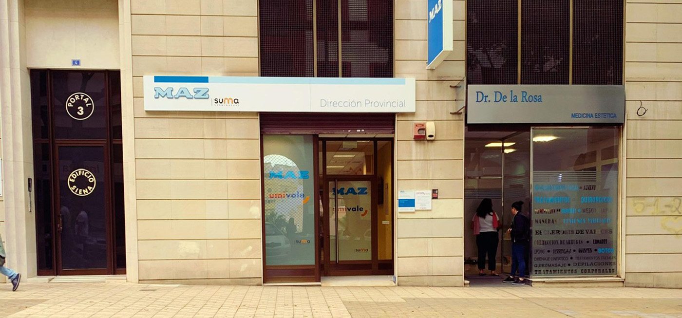 Oficina de la delegación de Umivale Activa en Santa Cruz de Tenerife (MAZ)