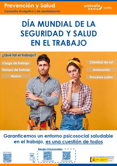 Día Mundial de la Seguridad y Salud en el Trabajo 2026