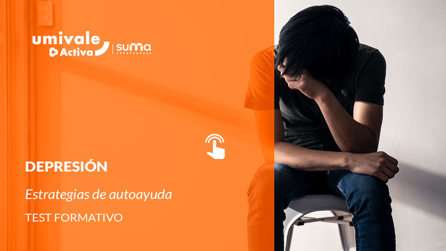 Persona sentada en una silla con agotamiento y depresión