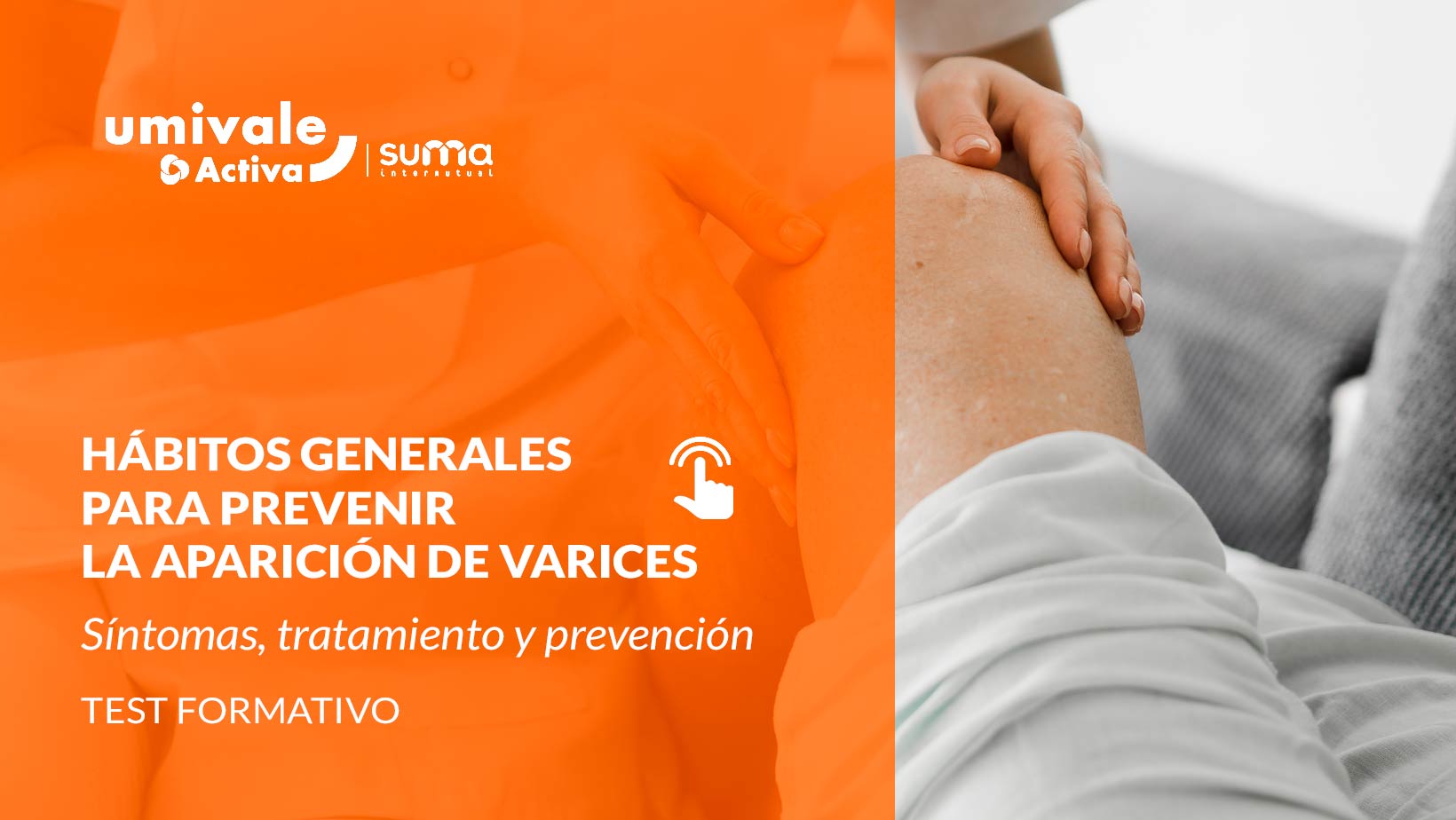 El hebólogo examina a un paciente con venas varicosas en la pierna