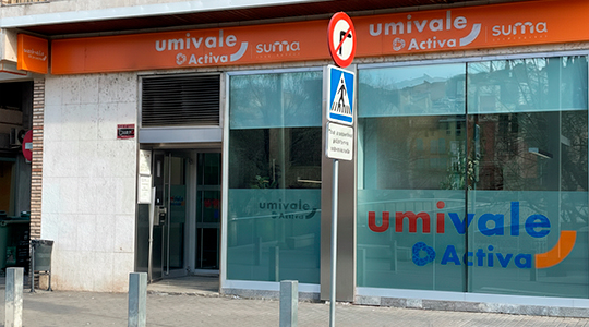 Fachada de la delegación de Umivale Activa en Balaguer