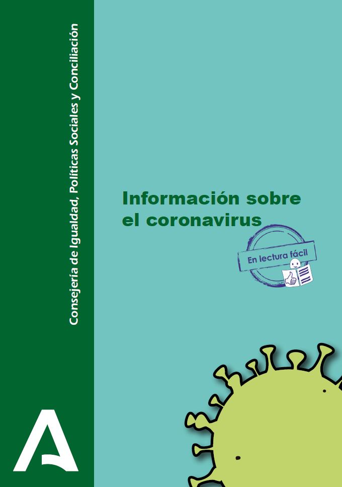 Información sobre el coronavirus. Lectura fácil. Junta Andalucía